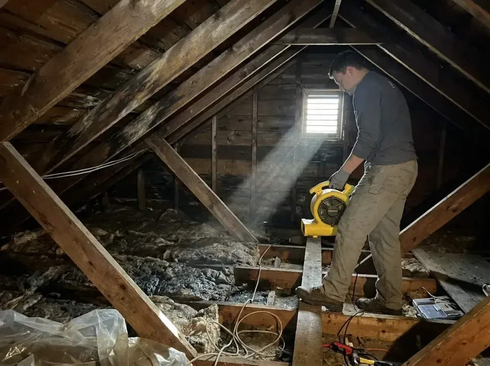 attic-water-damage-drying-proc-007 — frequently asked questions, Emergency Water Extraction & 24/7 Flood Response in Signal…